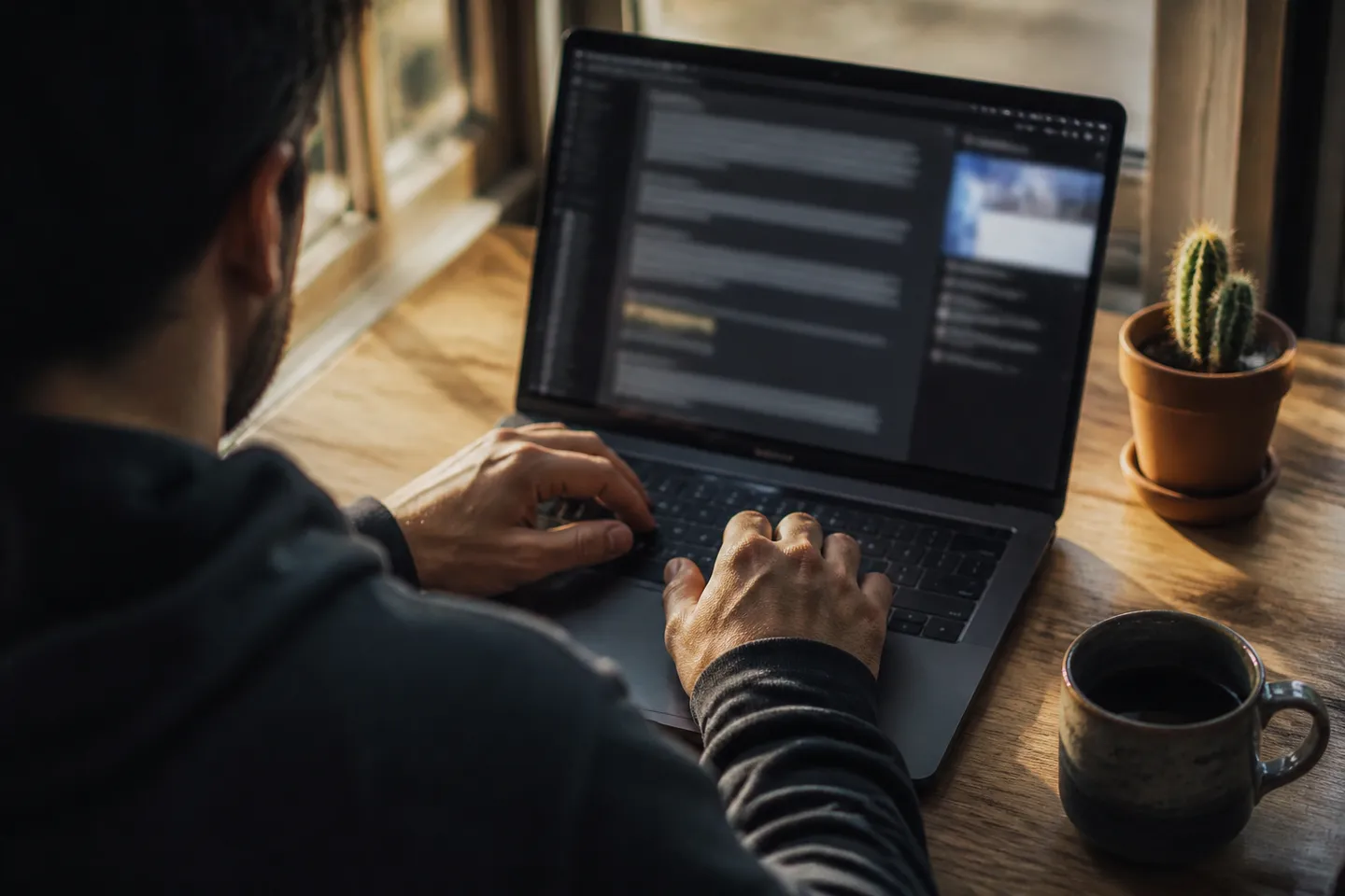 A user is browsing Reddit's onion service on a laptop, exploring curated .onion links.